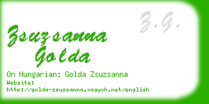 zsuzsanna golda business card